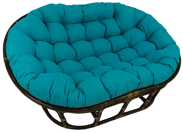 Papasan Replacement Cushion to use as Replacement Orbit Lounger Cushion when in a Crunch
