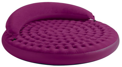 Round Inflatable Lounge to Use as Orbit Lounger Replacement Cushions