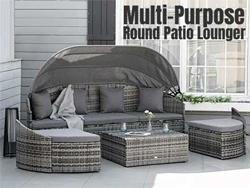 Round Outdoor Daybed