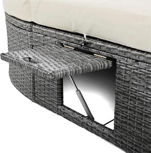 Flip-Up Side Table